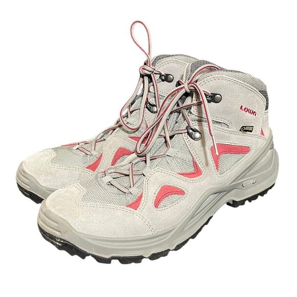 LOWA Bora GTX QC Gore-Tex Waterproof Womens Hiking Boots Shoes Size 10 - Picture 1 of 7